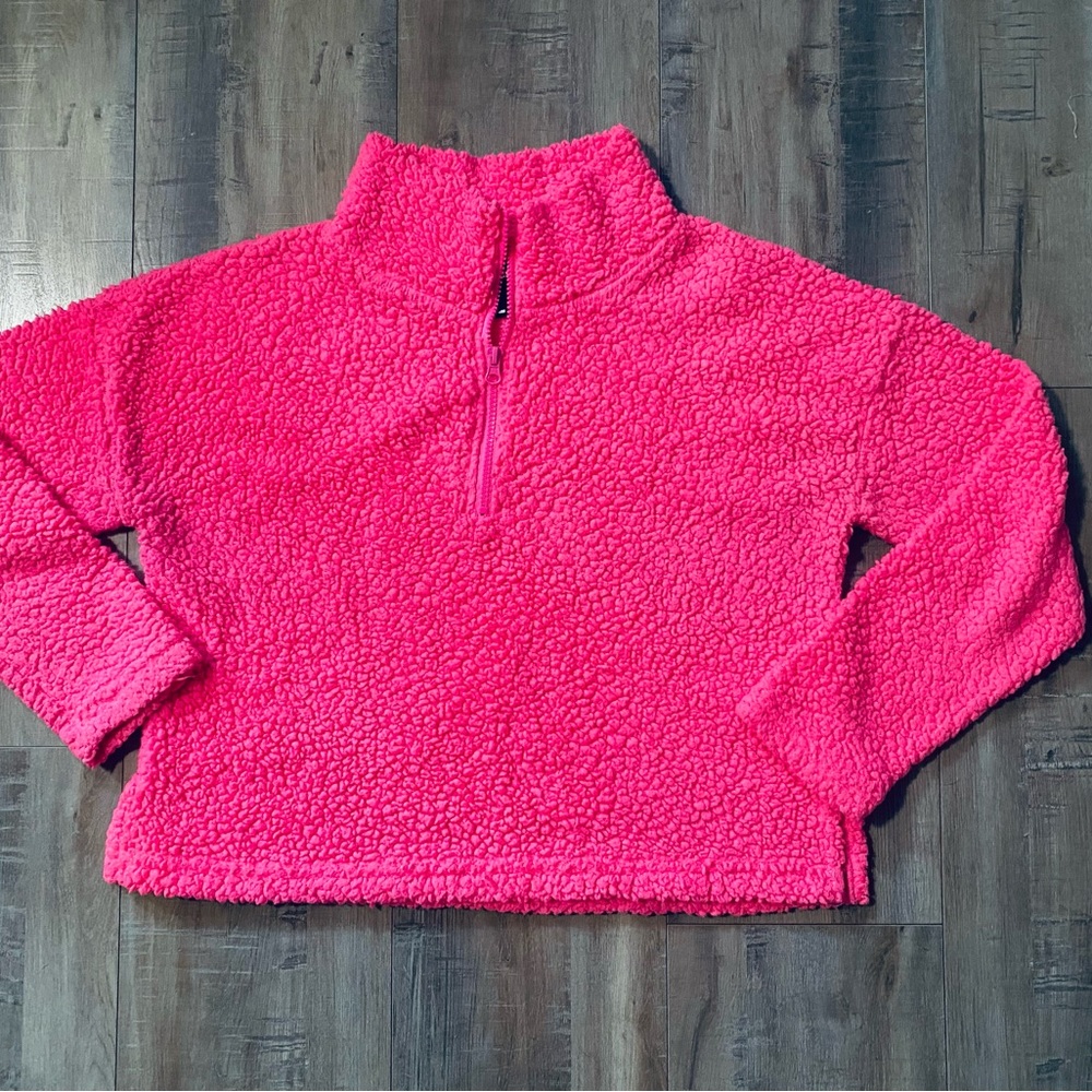Love + Joy Soft (fleece like) Cropped Top.